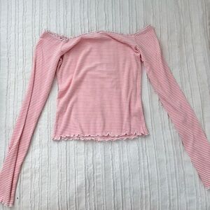 Me to We Pacsun Long Sleeve Off Shoulder Top Sz. S